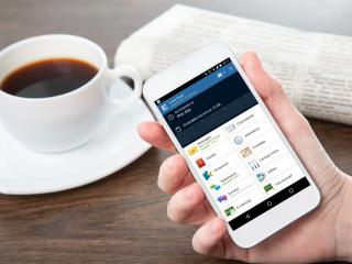 App auf dem Handy